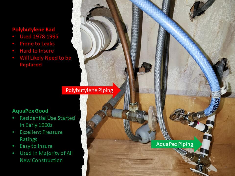 Polybutylene Plumbing Pipes vs AquaPEX