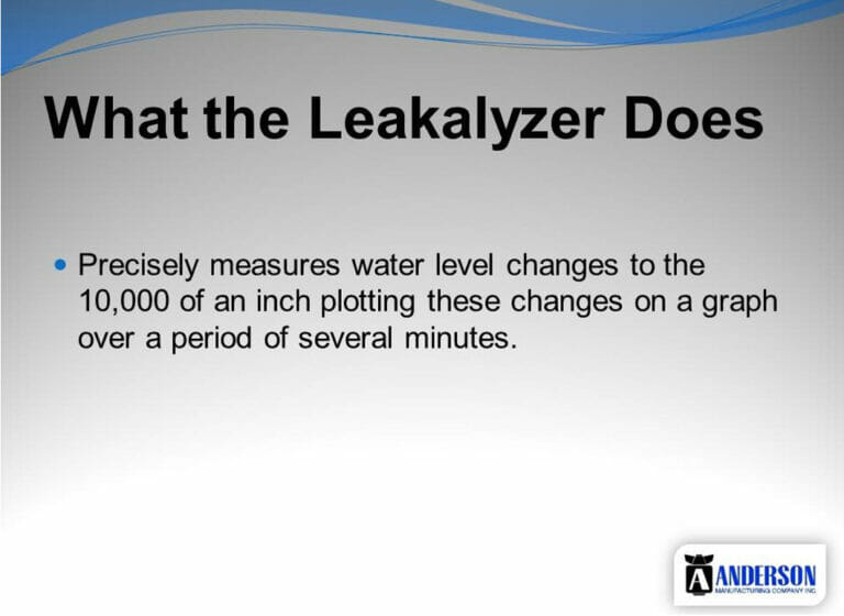 Leakalyzer Info