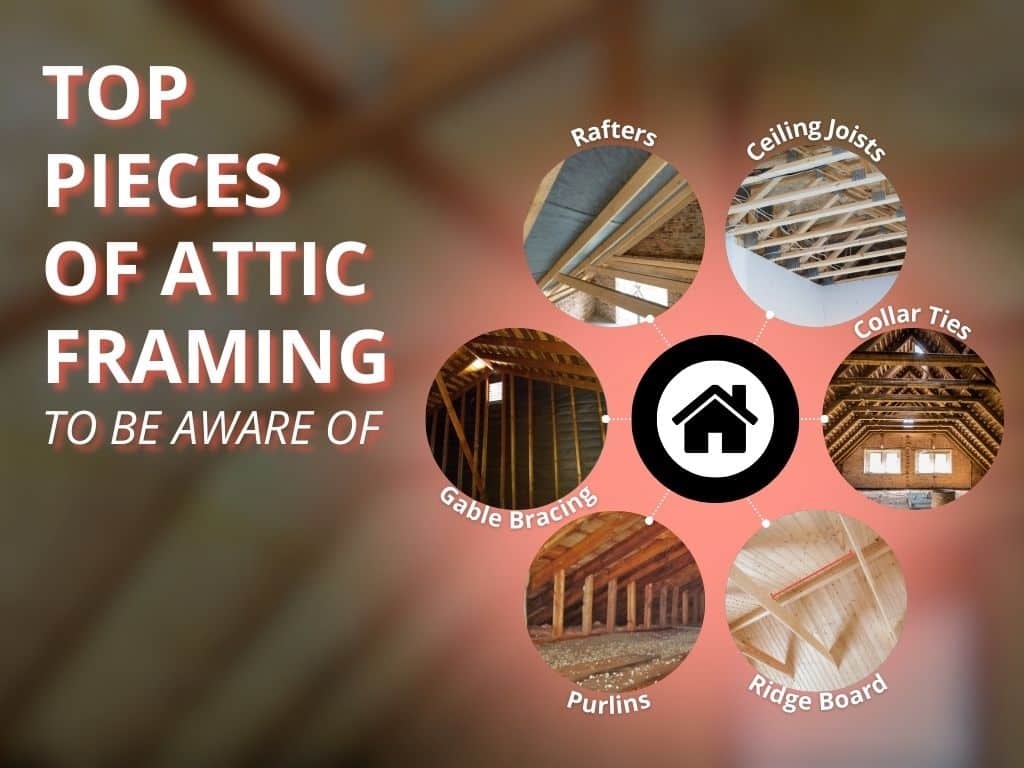 attic structure pieces