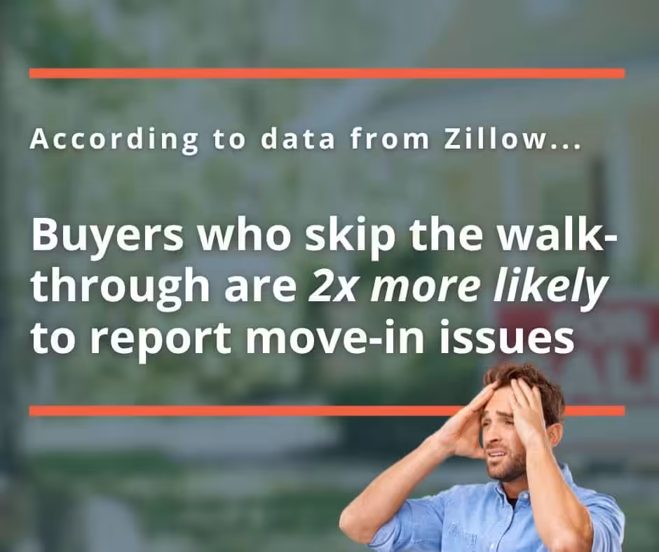 reasons not to skip the final home walkthrough