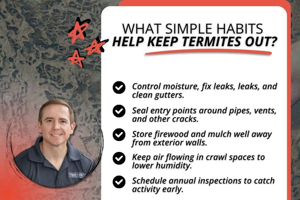 how to prevent termites in your house