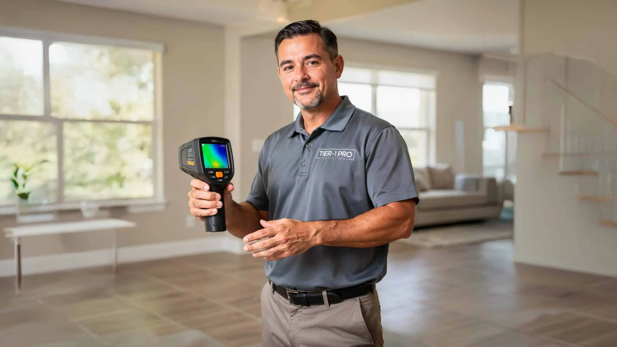 Mold Testing and Thermal Imaging During a Home Inspection in Central Florida
