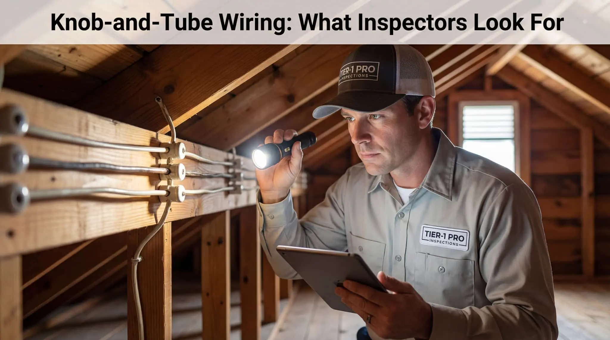 Knob-and-Tube Wiring: What It Is and What Home Inspectors Look For