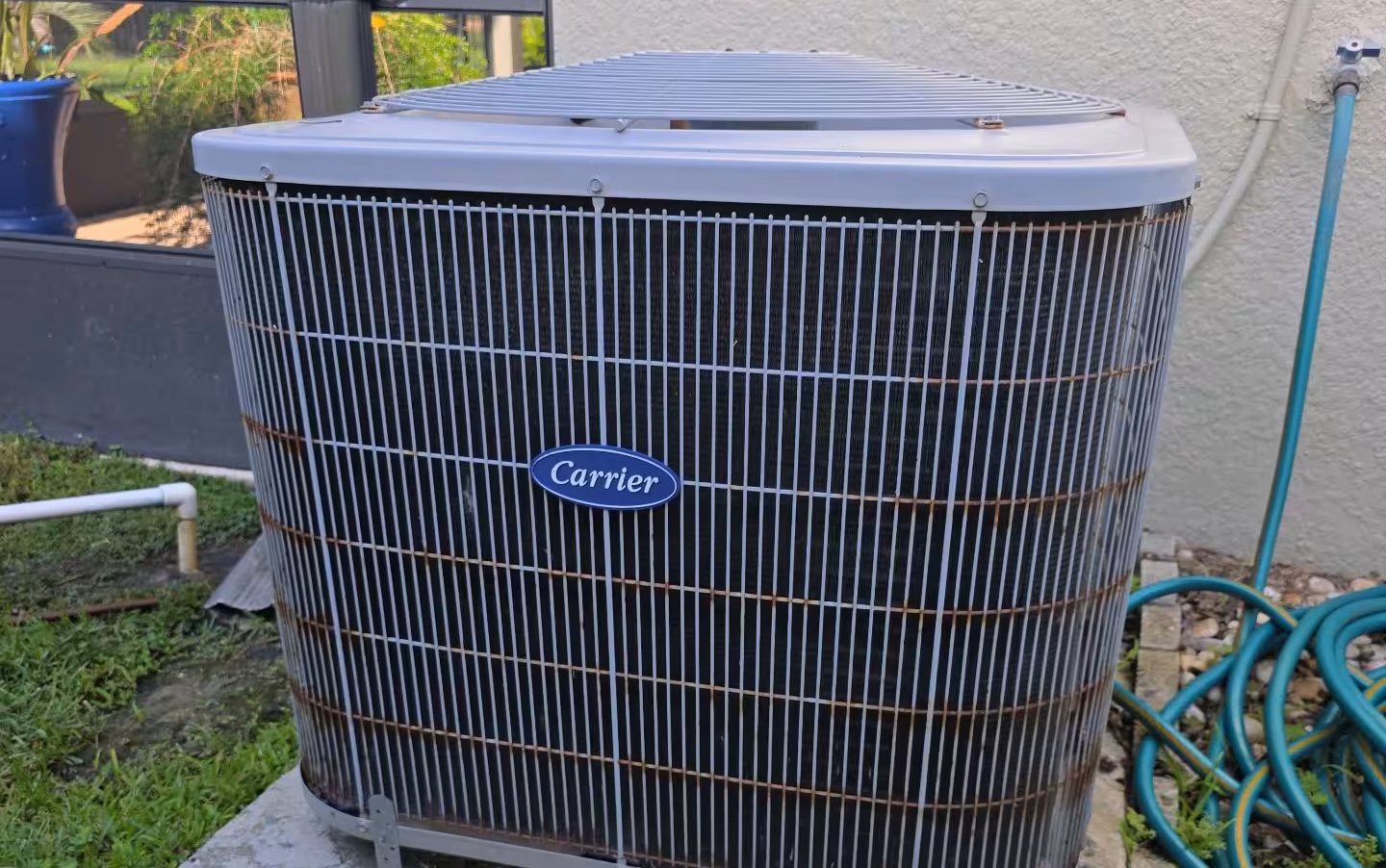 Condenser coil cleaning