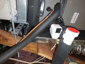 HVAC float switch, internal