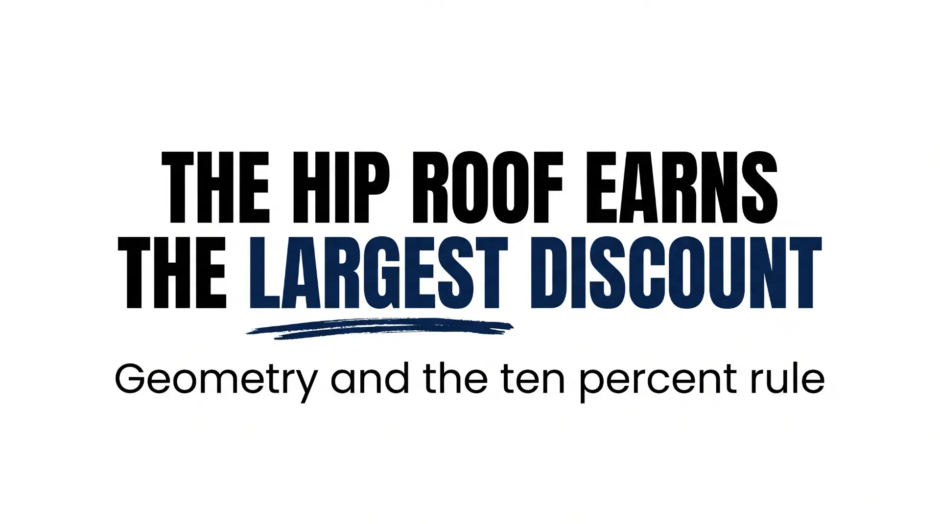 hip roof inspection