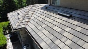 concrete tile roof