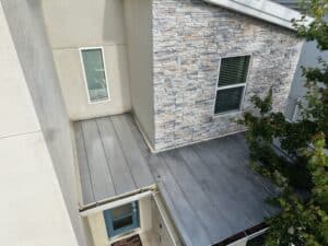 Standing seam metal roof